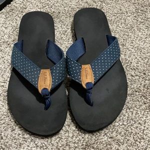 L.L. Bean flip flops